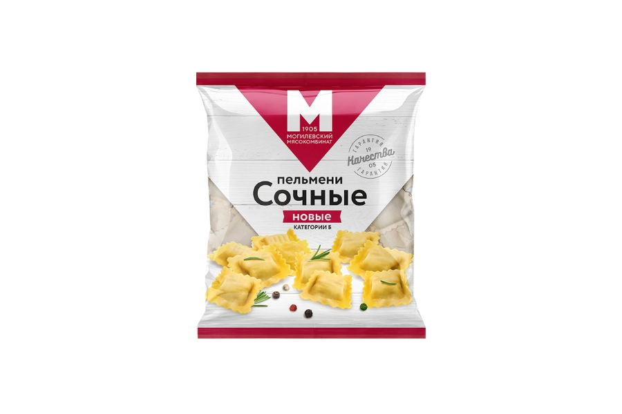 Пельмени "Сочные новые" категории B