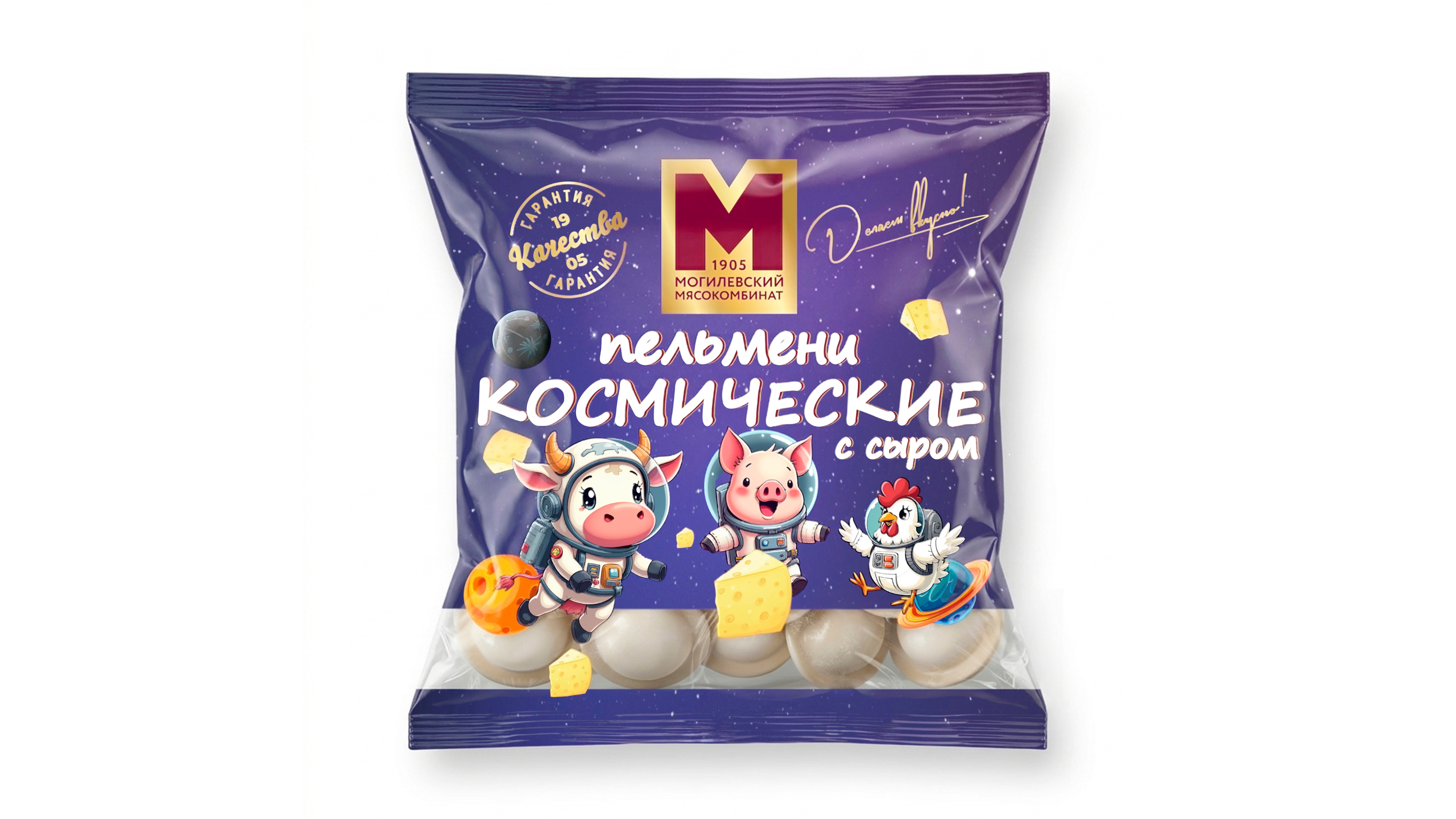 Пельмени «Космические с сыром»